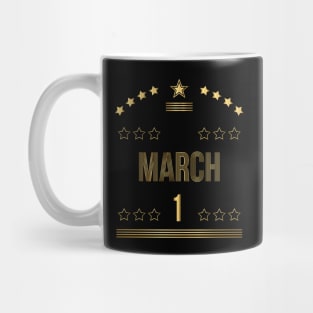 March 1 Mug